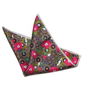 Gascoigne Pocket Square Silk Floral Men's